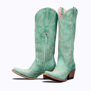 Lane Boots Turquoise Nighthawk boots